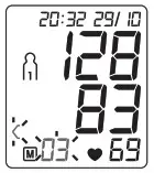 beurer BM 85 Blood Pressure Monitor - Saving, displaying and deleting measured