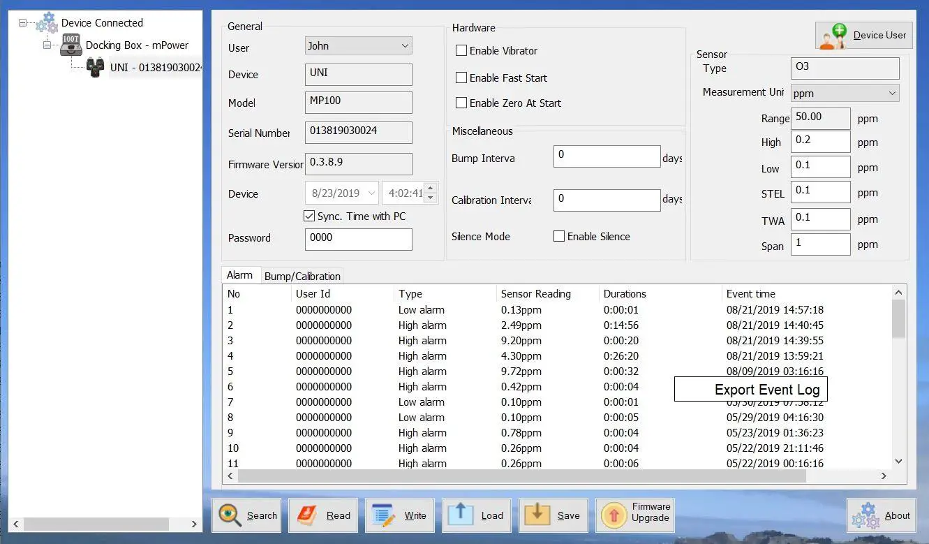 mPower Electronics MP100 Single-Gas Detectors-FIG12