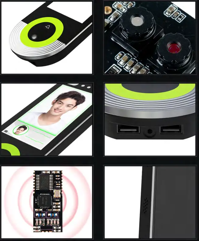 Guangzhou Fcard Electronics FC 8300T Dynamic Face Recognition Access Controller - fig15