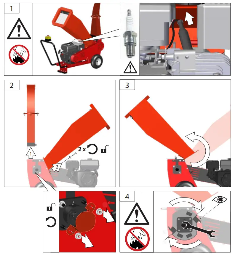 GUDE GH 5.6-50 Petrol Branch Crusher - figure 15