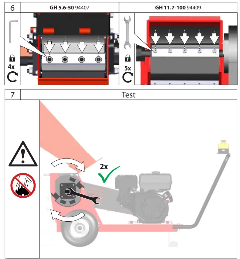 GUDE GH 5.6-50 Petrol Branch Crusher - figure 17