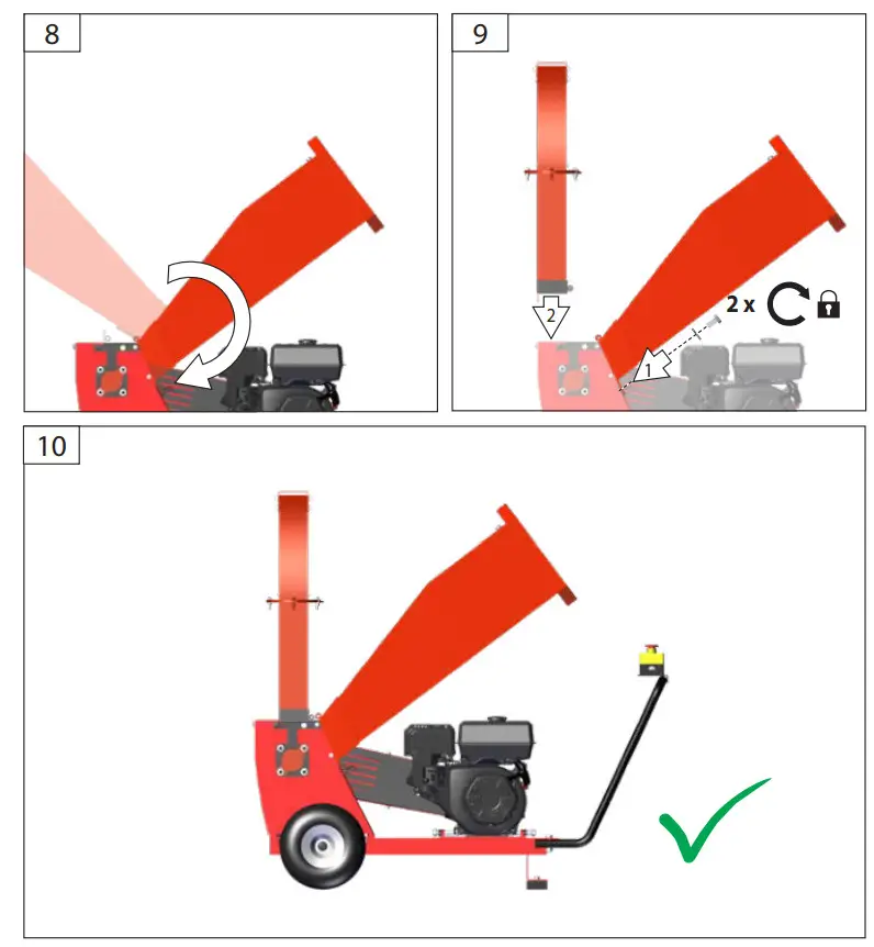GUDE GH 5.6-50 Petrol Branch Crusher - figure 18