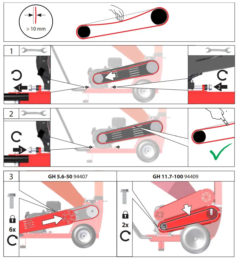 GUDE GH 5.6-50 Petrol Branch Crusher - figure 20
