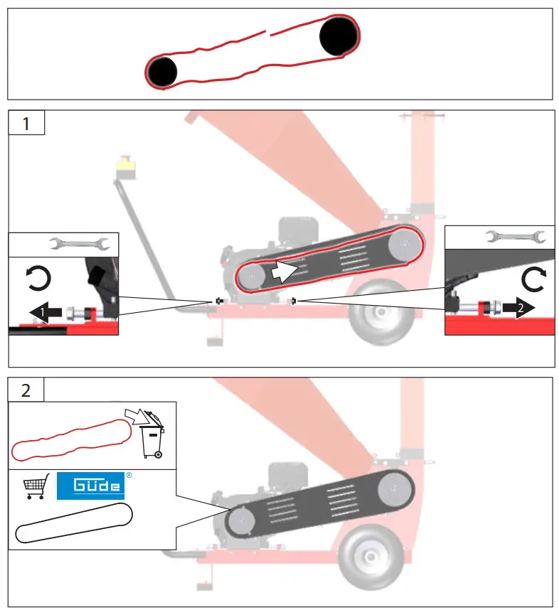 GUDE GH 5.6-50 Petrol Branch Crusher - figure 21
