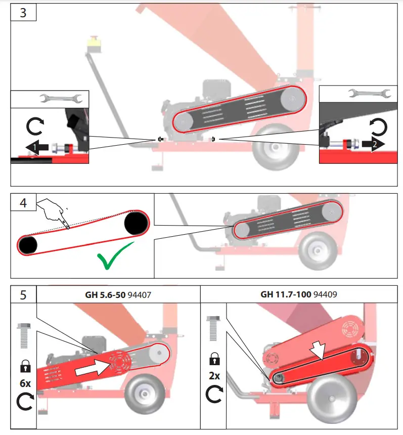 GUDE GH 5.6-50 Petrol Branch Crusher - figure 22