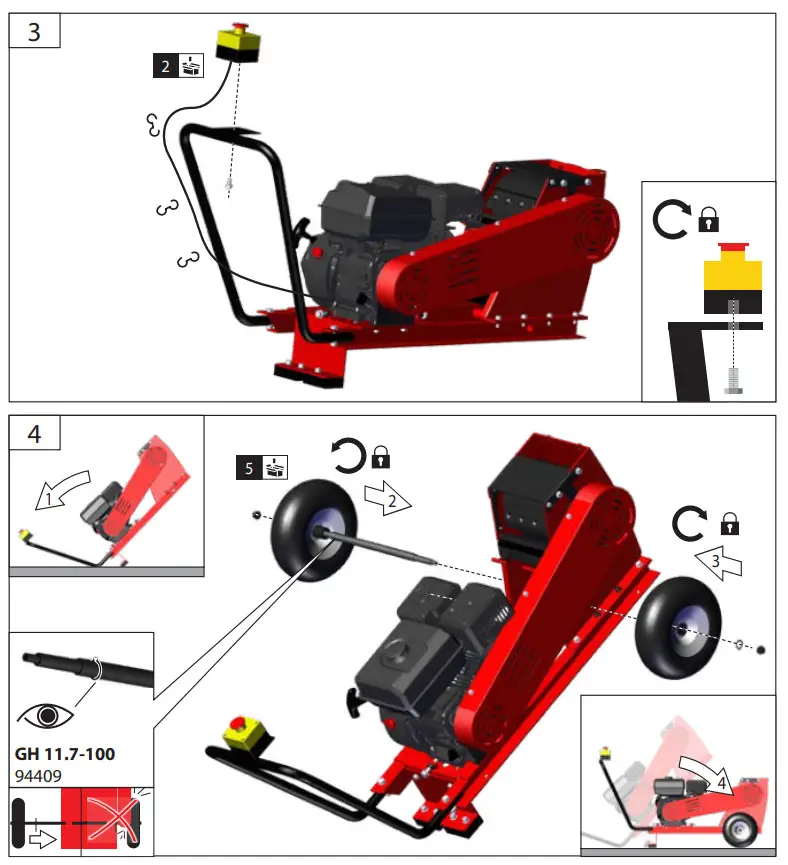GUDE GH 5.6-50 Petrol Branch Crusher - figure 26
