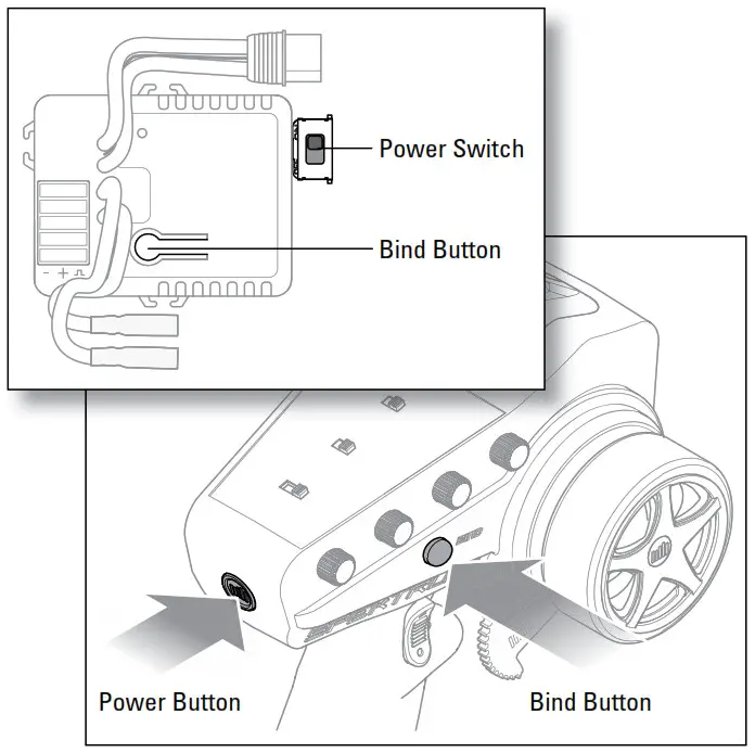 HORIZON SCX-10 III Jeep Gladiator-BINDING