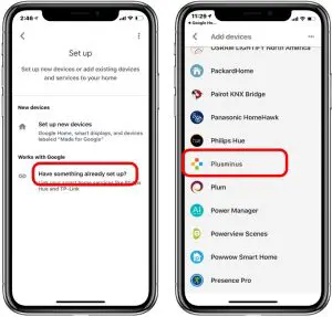 Connecting to Google Home Interfaces