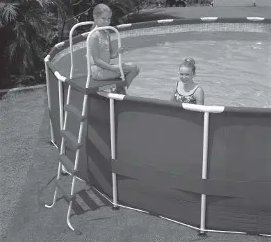 Intex 58975 52 Inch Pool Ladder Owner's Manual