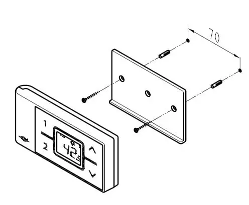 CLAGE FX 2400-26050 Remote control FX for instantaneous water heaters 7
