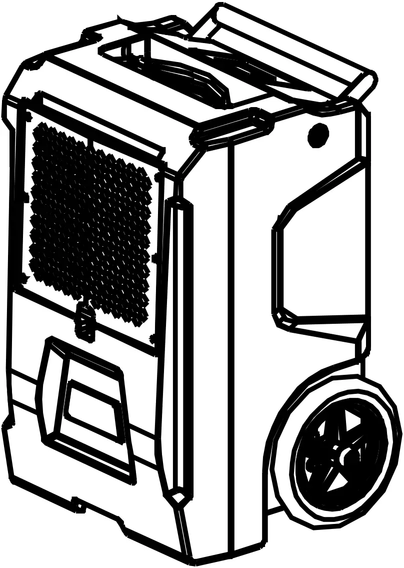 ALORAIR 14752 Storm DP Dual Voltage Commercial Dehumidifier