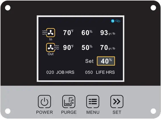 ALORAIR Commercial Dehumidifier 1 OPERATION