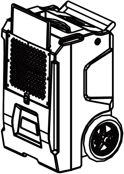 ALORAIR DP Dual Voltage Commercial Dehumidifier 8