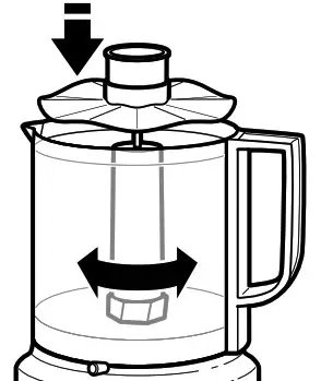 KitchenAid USING THE FOOD CHOPPER- Fit the whisking accessory