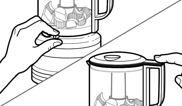 KitchenAid USING THE FOOD CHOPPER- Slide the Chop