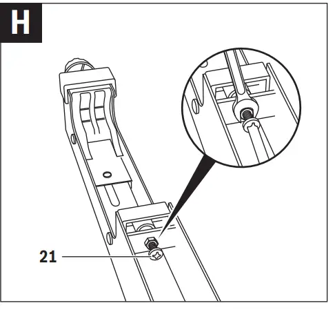 BOSCH GTA 2600 Professional Mitre Saw Stand-10