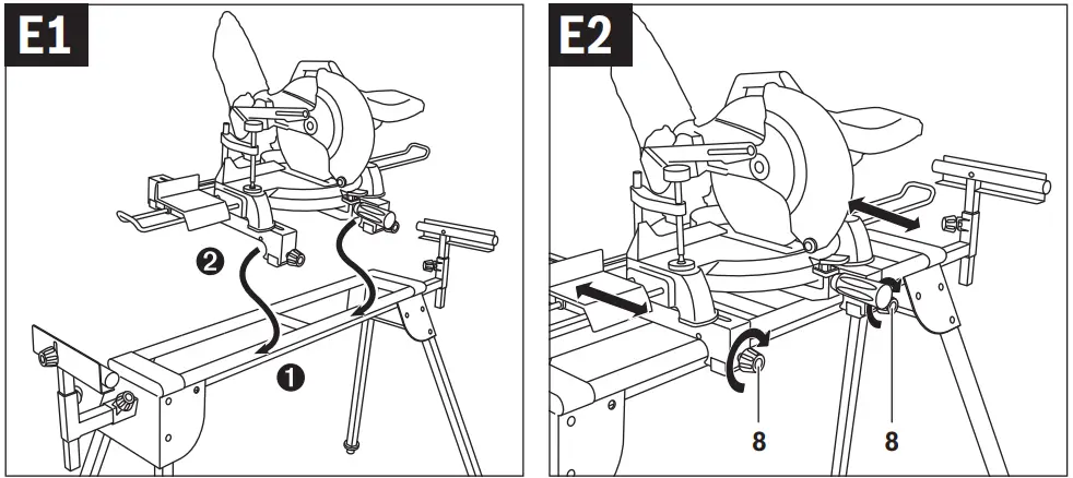 BOSCH GTA 2600 Professional Mitre Saw Stand-7