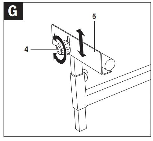BOSCH GTA 2600 Professional Mitre Saw Stand-9