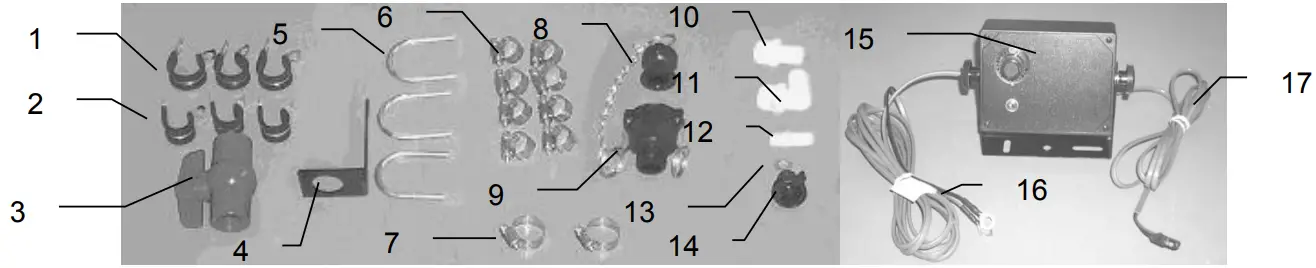 FILL KIT, & CONTROL BOX