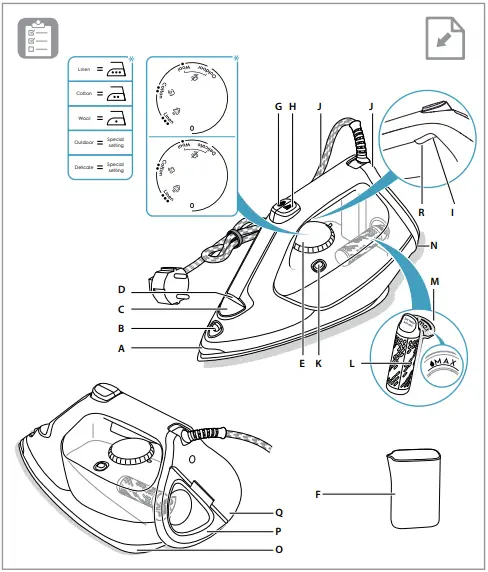 Electrolux-E7SI1-4WB-Refine-700-Steam-Iron-FIG-1