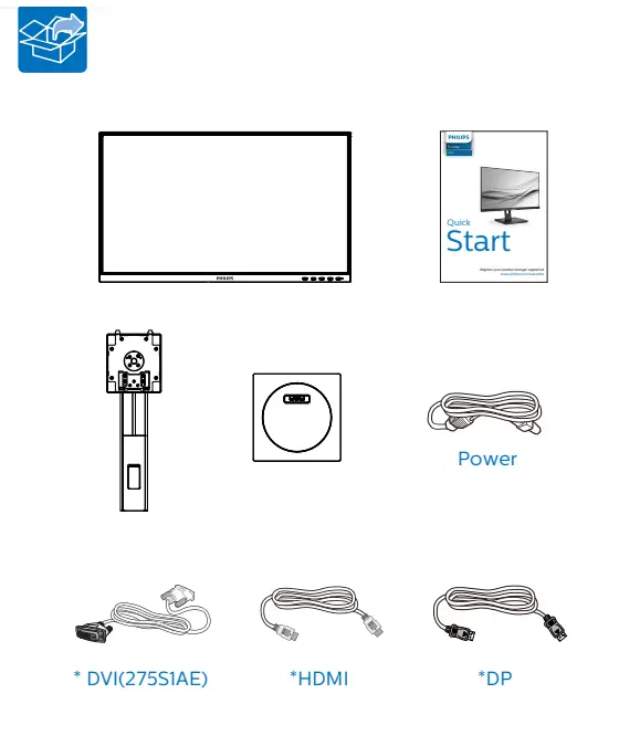 PHILIPS 275S1 S Line LCD Monitor - fig 5