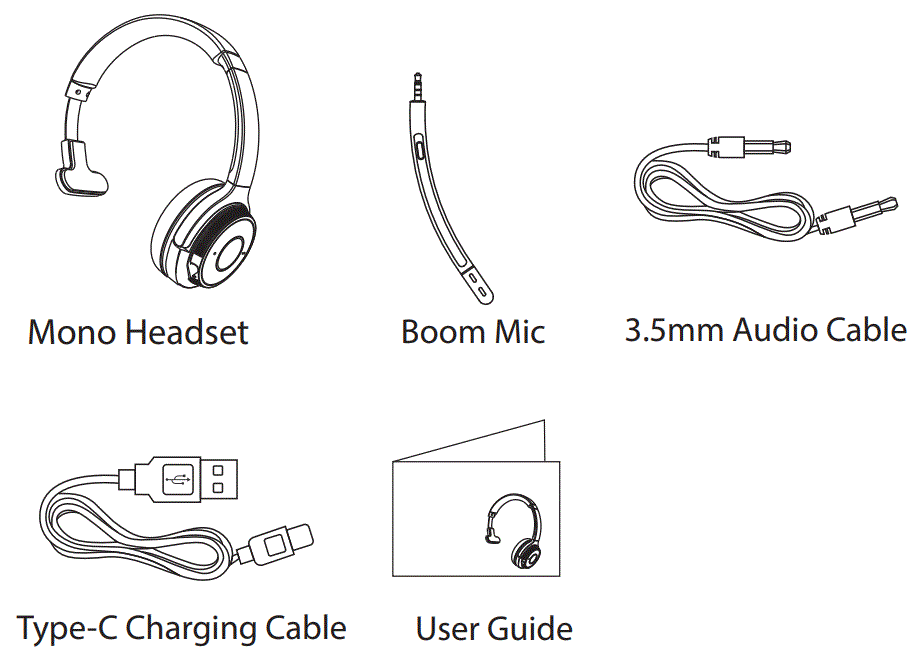 TZS-TP-BF01-Bluetooth-Headset-fig-1