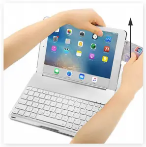Remove the iPad From Keyboard Case 1
