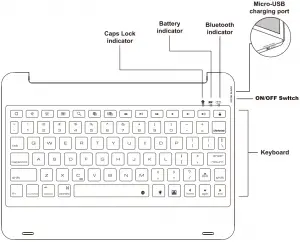 Wireless keyboard 1