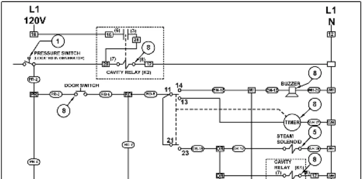 VULCAN 00-913102-0176A Steamer Replacement Timer Kit-fig15
