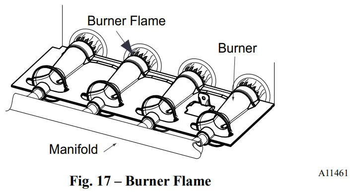 PERMASTELL AG KN018SNP 03 Gas Conversion Kit - Burner Flame