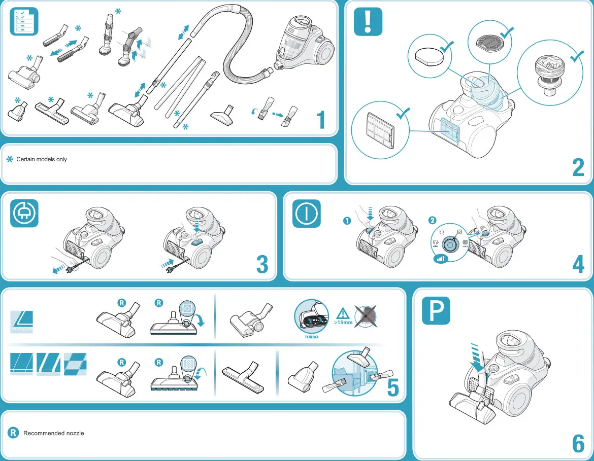 Electrolux Ease C4 canister vacuum cleaner - Figure 1