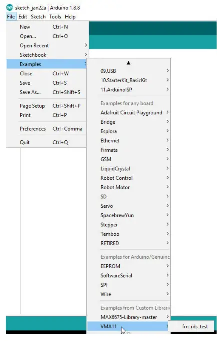 velleman VMA444 FM Tuner Evaluation Board - Fig 4