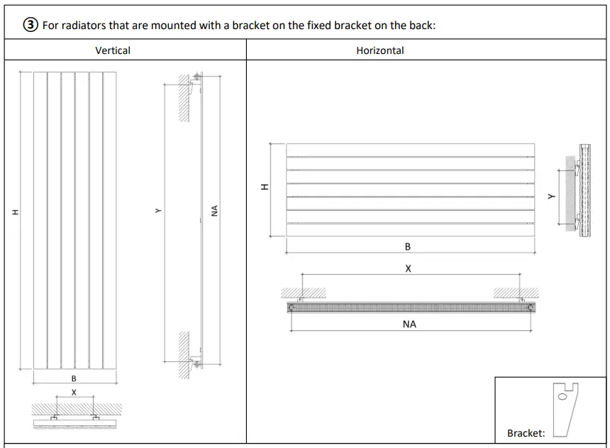 XIMAX 4935BTU Oxford Duo Horizontal Designer Radiator-fig7