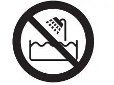 Panasonic EH-HT45 Styling Brush Iron - warning