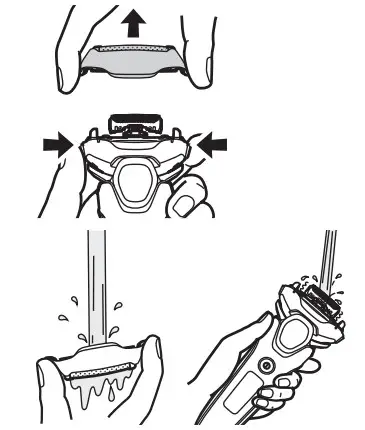 Panasonic ES-LT2A AC Rechargeable Shaver - Figure 17