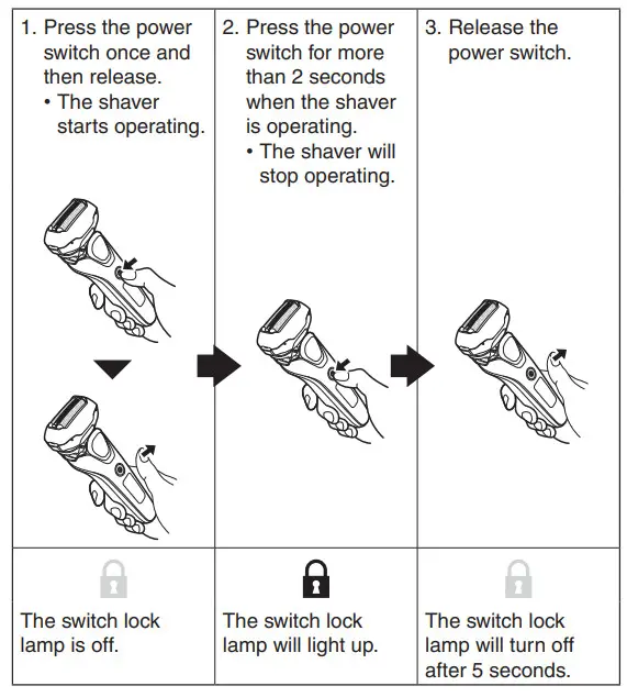 Panasonic ES-LT2A AC Rechargeable Shaver - Figure 2