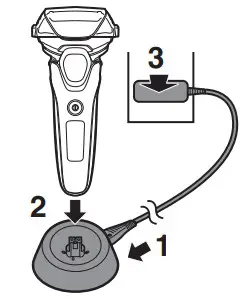 Panasonic ES-LT2A AC Rechargeable Shaver - Figure 8