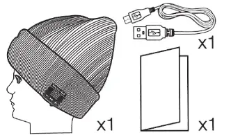 Comfine MSNB1012 Music Beanie - 1