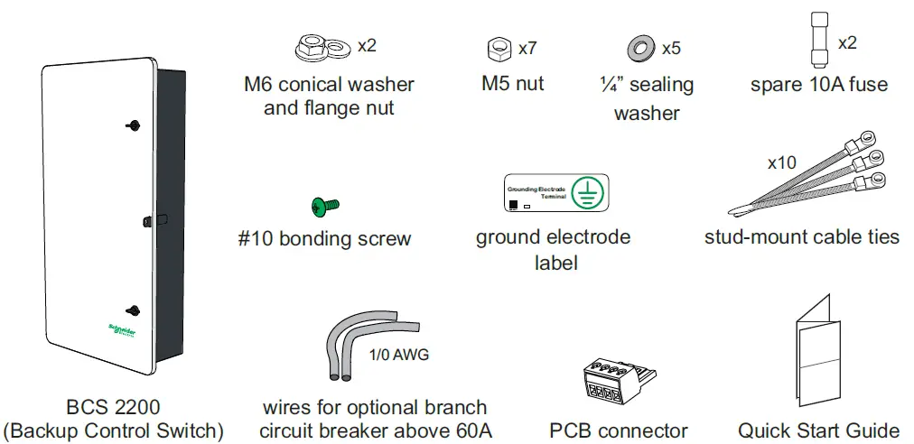 Schneider Electric BCS 2200 Backup Control Switch 1