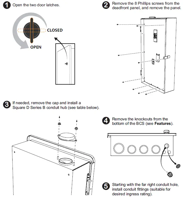 Schneider Electric BCS 2200 Backup Control Switch 7