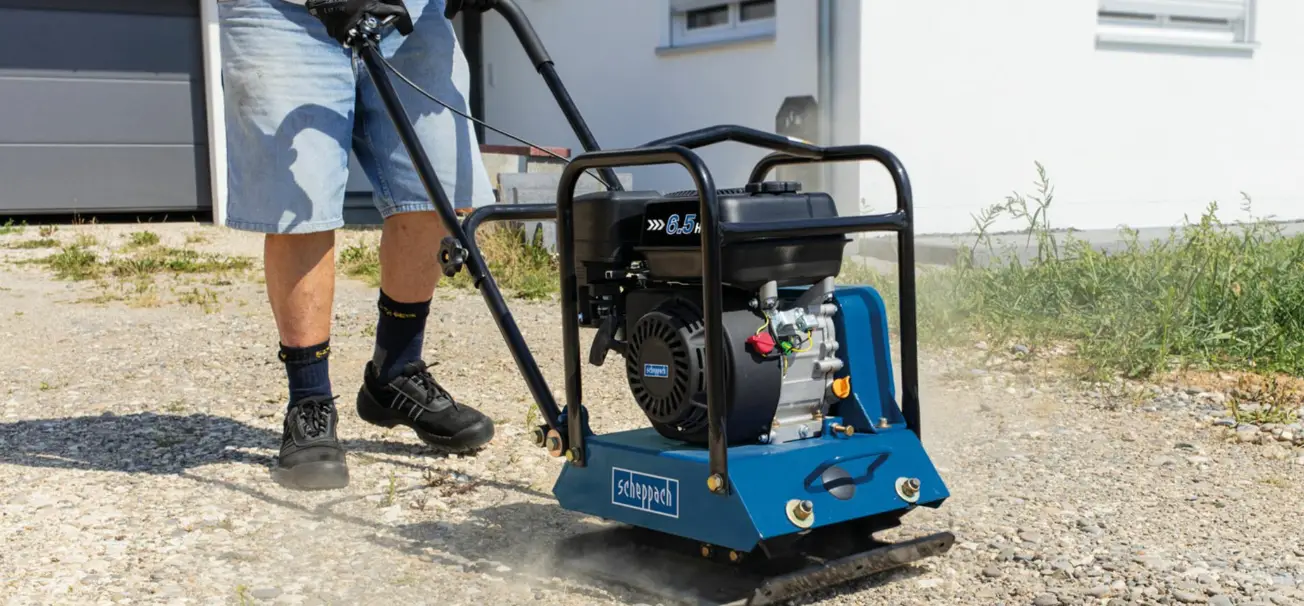 Gude 55558 Grp 260 Vibrating Plate Instructions