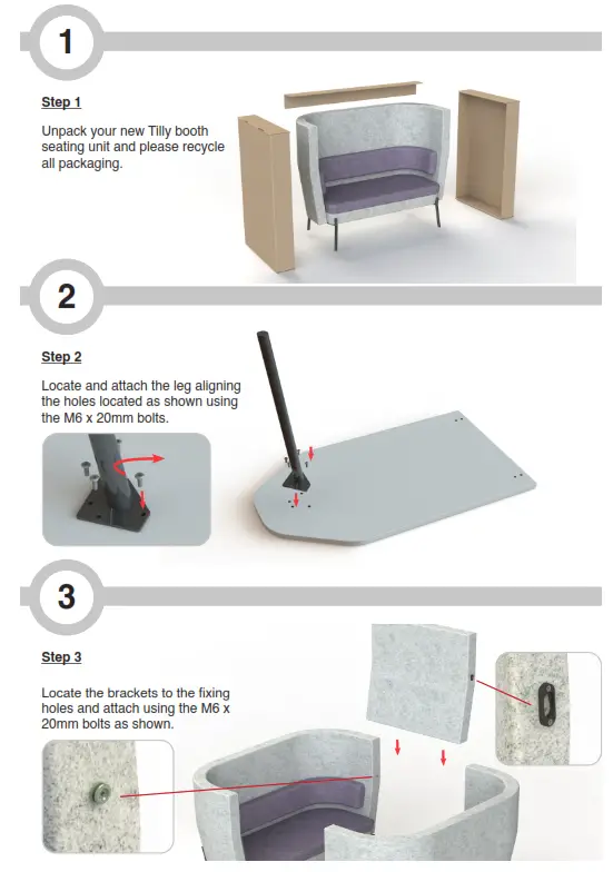dams TY B2L Tilly Meeting Booth - fig g