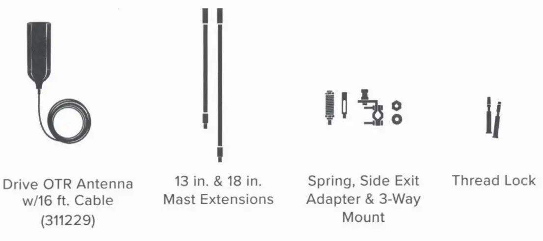 WILSON 311229 Drive OTR Antenna - Fig 1