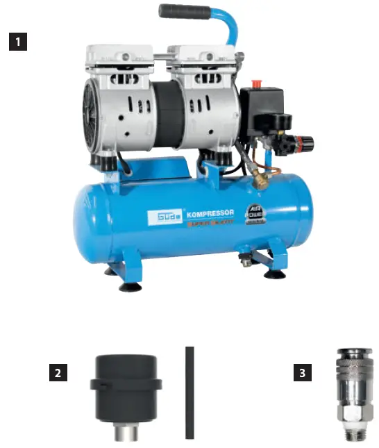 Gude 50133 Airpower 105-8-6 Silent-1