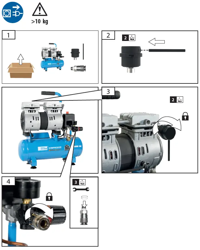 Gude 50133 Airpower 105-8-6 Silent-2