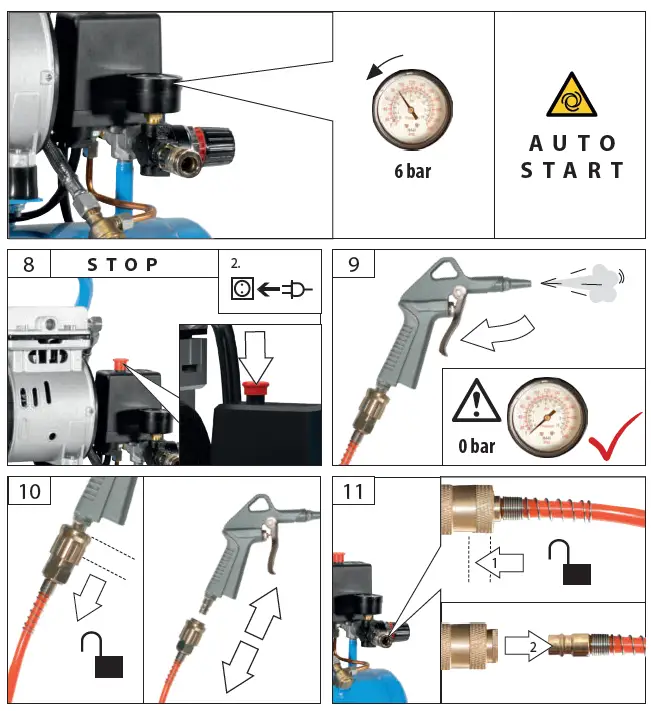 Gude 50133 Airpower 105-8-6 Silent-4