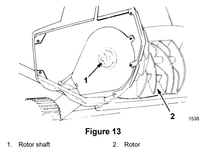 TORO 38025 1800 Power Curve Snow Thrower Figure 13