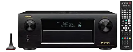 Denon AVRX6200W 9.2 Channel Full 4K Ultra HD AV Receiver with Bluetooth and Wi-Fi