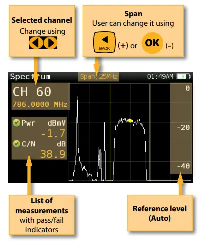 Televes-593100-Series-CATV-Meter-Analyzer-with-Remote-Control-FIG-21