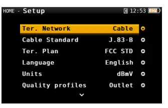 Televes-593100-Series-CATV-Meter-Analyzer-with-Remote-Control-FIG-38